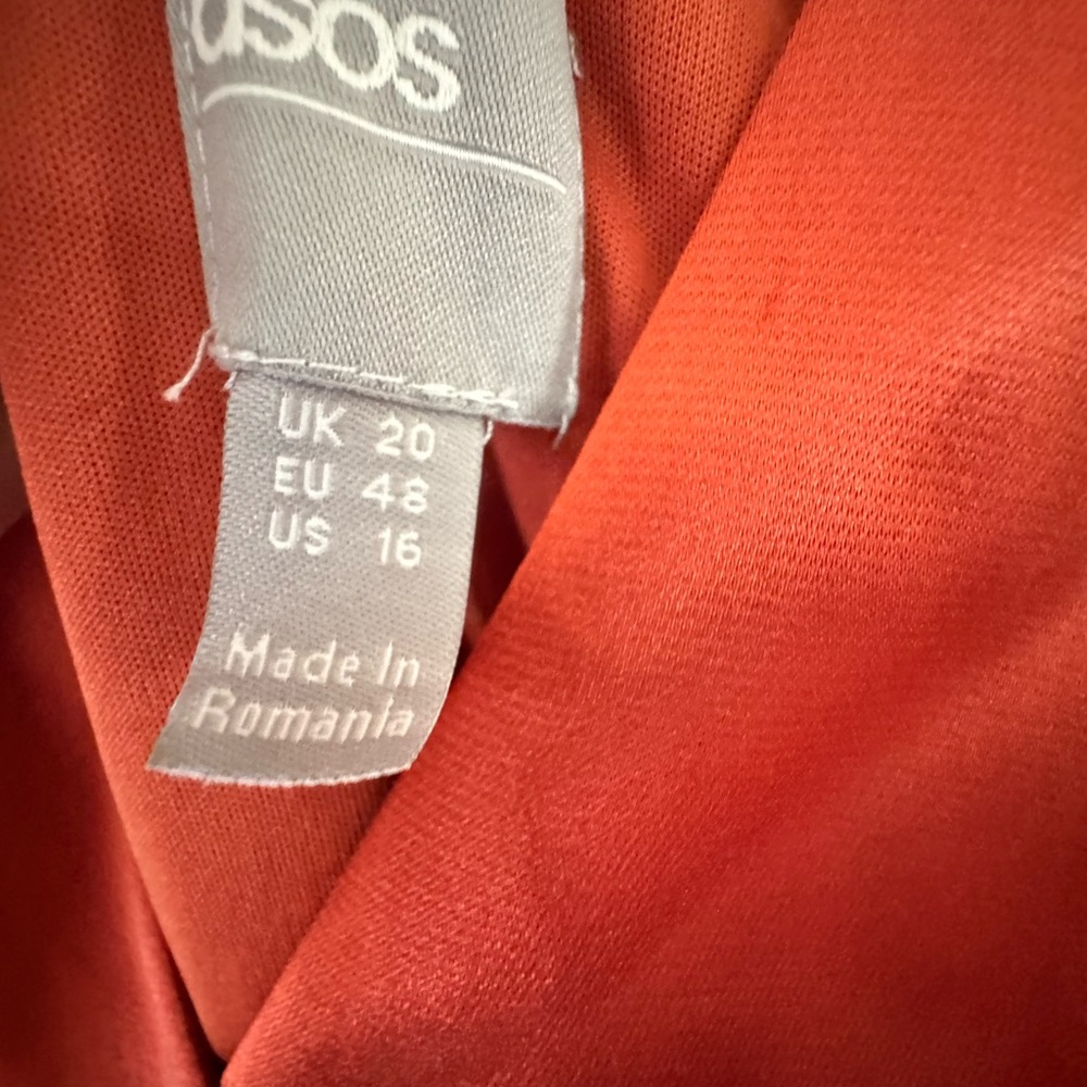 ASOS Vibrant Orange Apparel